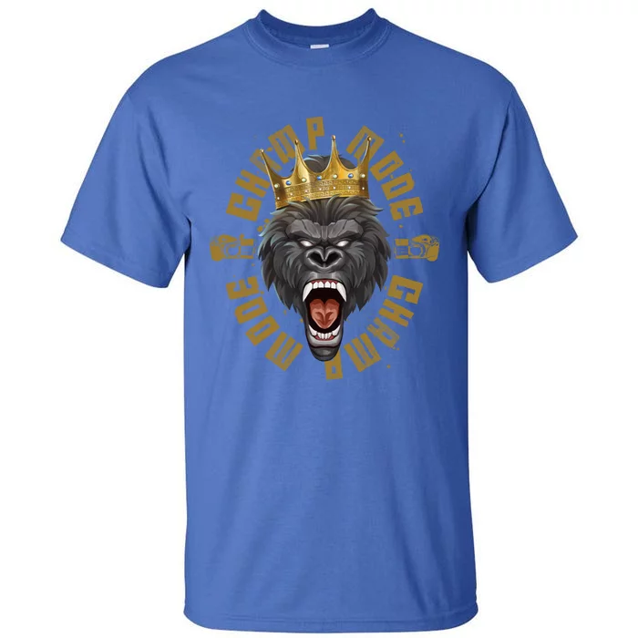 Gorilla Champ Mode Mma King Boxing Beast Fighter Sports Gift Tall T-Shirt