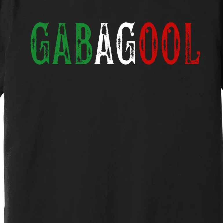 Gabagool Capicola Meat New Jersey Italian Pride Gift Premium T-Shirt