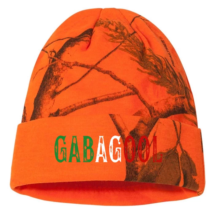 Gabagool Capicola Meat New Jersey Italian Pride Gift Kati - 12in Camo Beanie