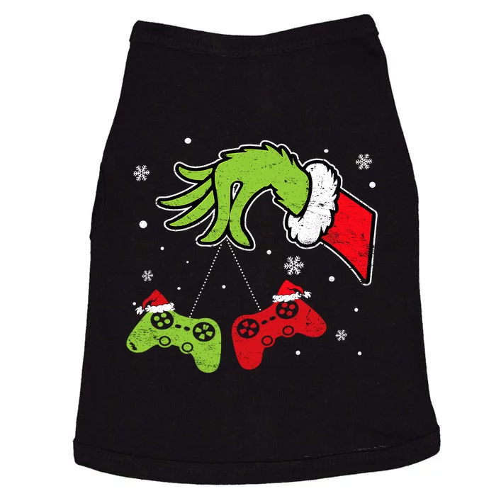 Gaming Christmas Matching Pajamas Funny Gamer Doggie Tank