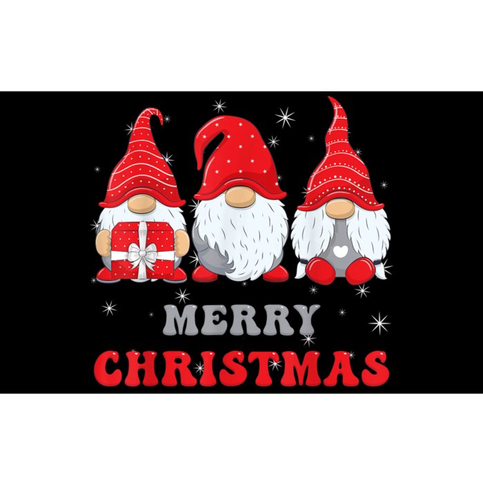 Gnome Christmas Merry Christmas Family Matching Christmas Bumper Sticker