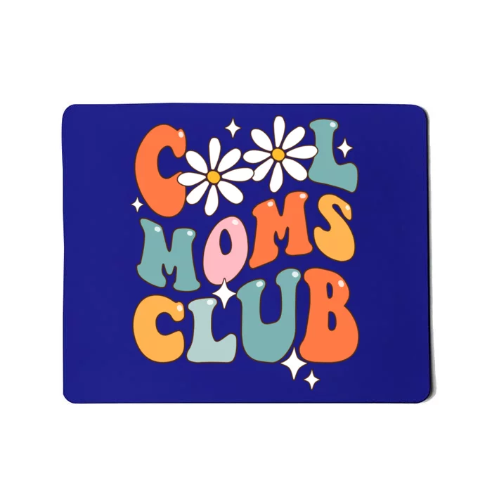 Groovy Cool Moms Club Funny Smile Mothers Day Great Gift Mousepad