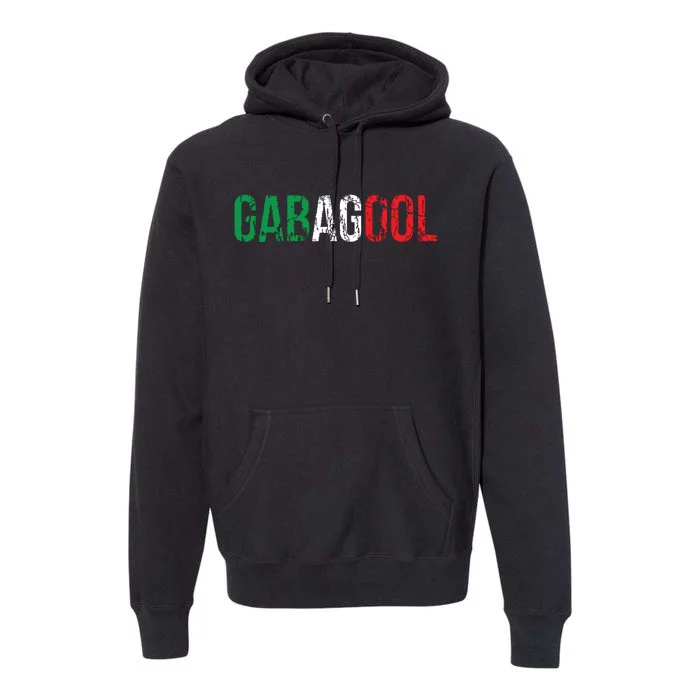 Gabagool Capicola Meat New Jersey Italian Pride Gift Premium Hoodie