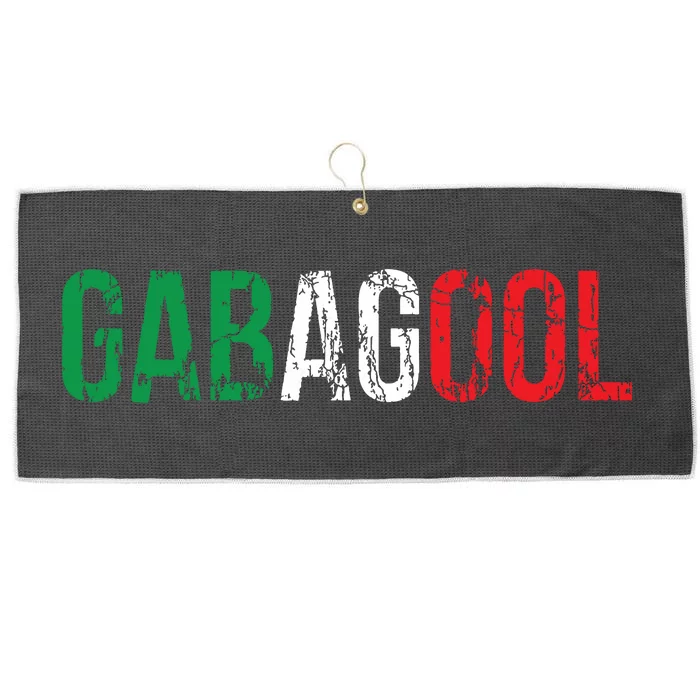 Gabagool Capicola Meat New Jersey Italian Pride Gift Large Microfiber Waffle Golf Towel