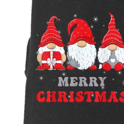 Gnome Christmas Merry Christmas Family Matching Christmas Doggie 3-End Fleece Hoodie