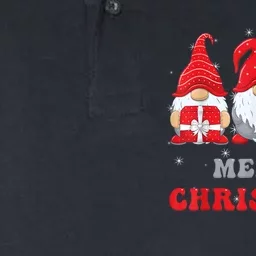 Gnome Christmas Merry Christmas Family Matching Christmas Softstyle Adult Sport Polo