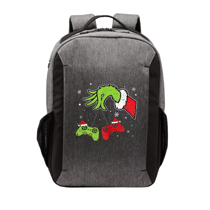 Gaming  Christmas Matching Pajamas Funny Gamer Vector Backpack