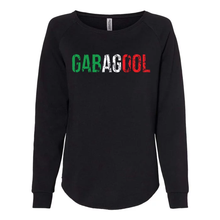 Gabagool Capicola Meat New Jersey Italian Pride Gift Womens California Wash Sweatshirt