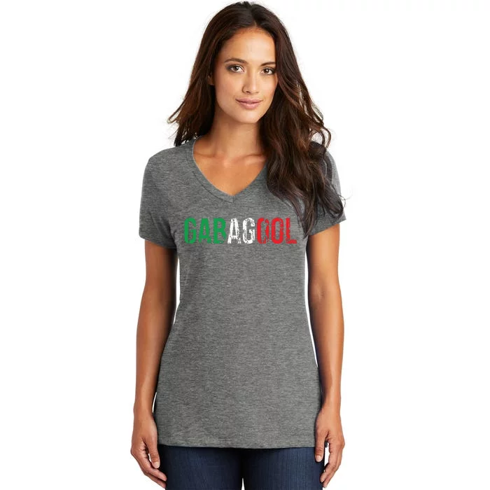 Gabagool Capicola Meat New Jersey Italian Pride Gift Women's V-Neck T-Shirt