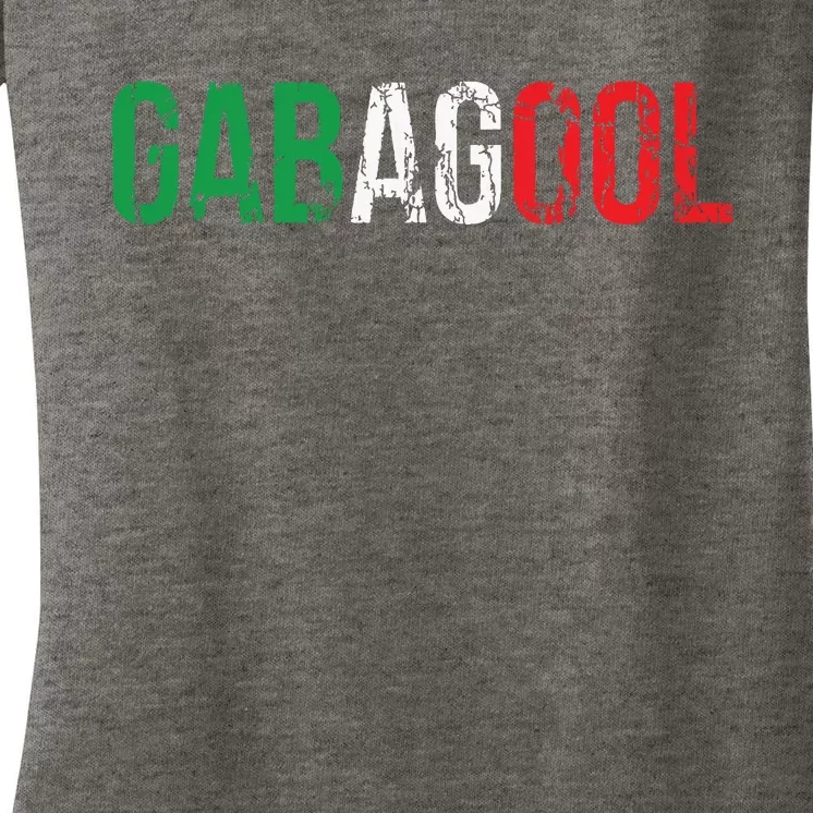 Gabagool Capicola Meat New Jersey Italian Pride Gift Women's V-Neck T-Shirt