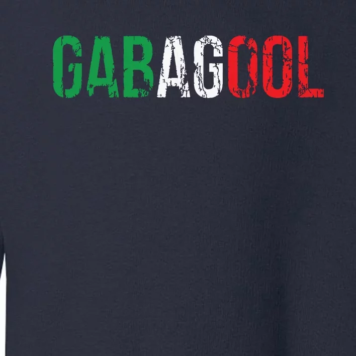 Gabagool Capicola Meat New Jersey Italian Pride Gift Toddler Sweatshirt