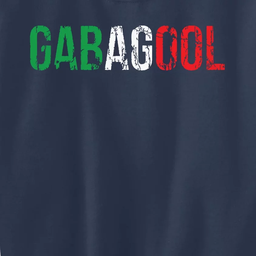 Gabagool Capicola Meat New Jersey Italian Pride Gift Kids Sweatshirt