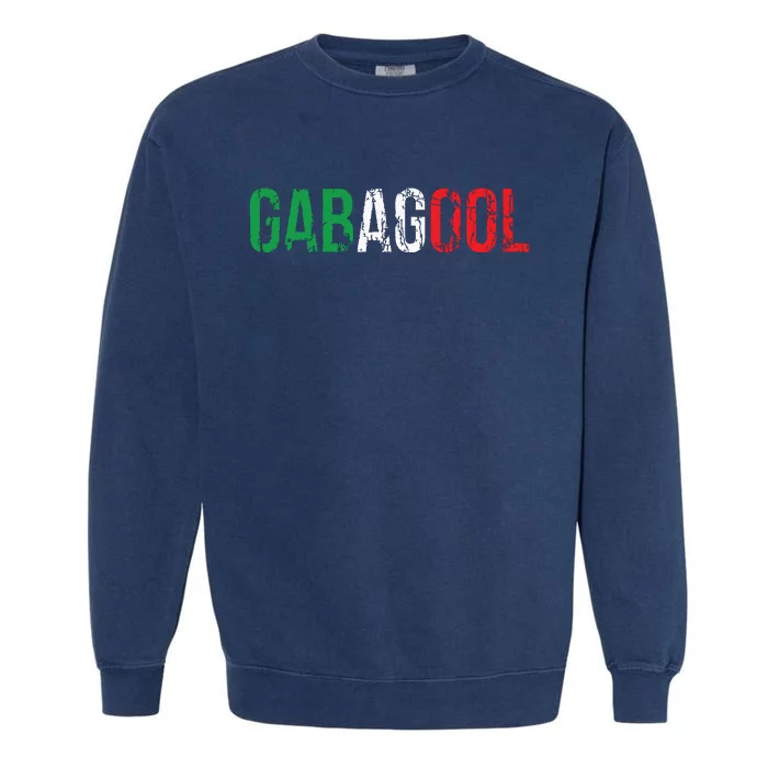 Gabagool Capicola Meat New Jersey Italian Pride Gift Garment-Dyed Sweatshirt