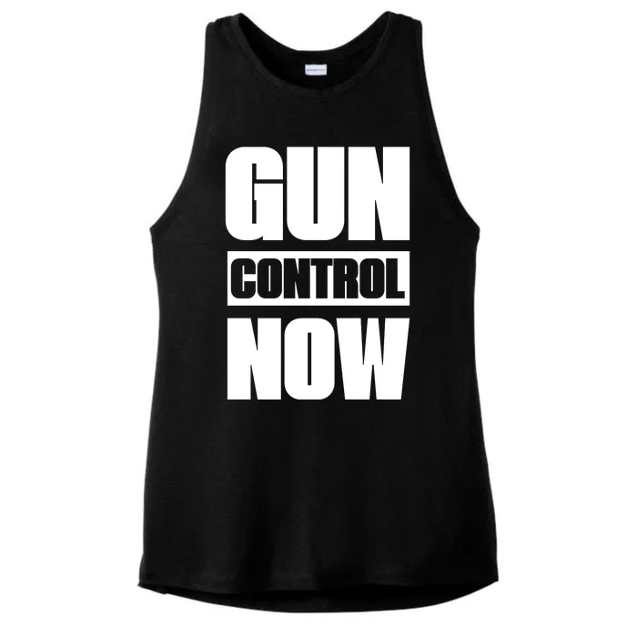 Gun Control Now USA Ladies Tri-Blend Wicking Tank