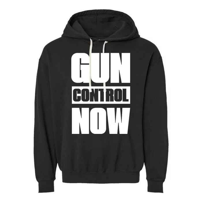 Gun Control Now USA Garment-Dyed Fleece Hoodie