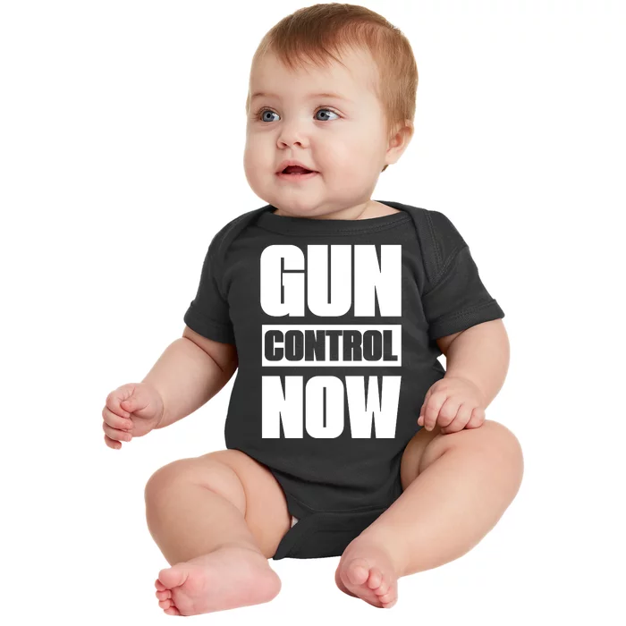 Gun Control Now USA Baby Bodysuit