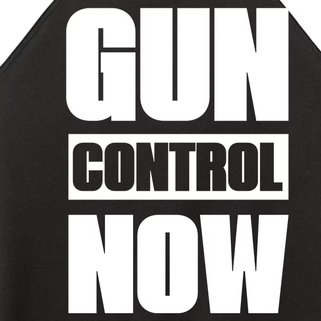 Gun Control Now USA Women’s Perfect Tri Rocker Tank