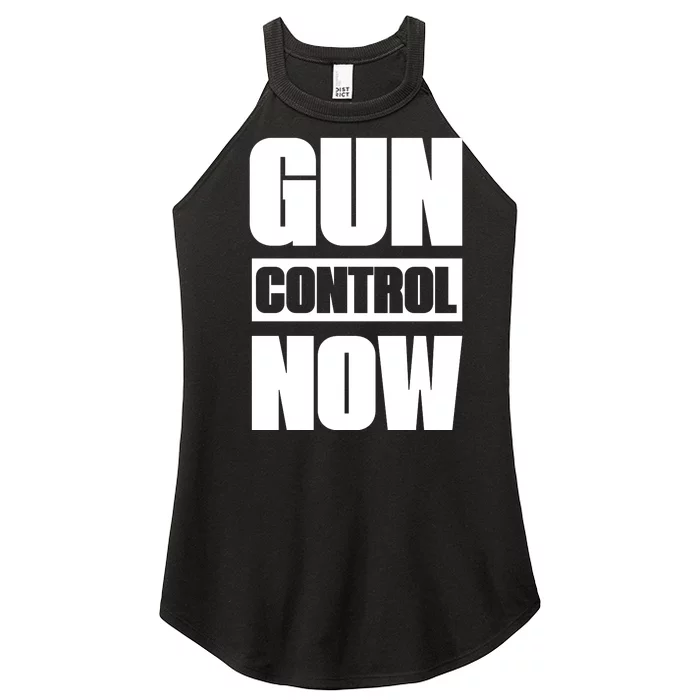 Gun Control Now USA Women’s Perfect Tri Rocker Tank