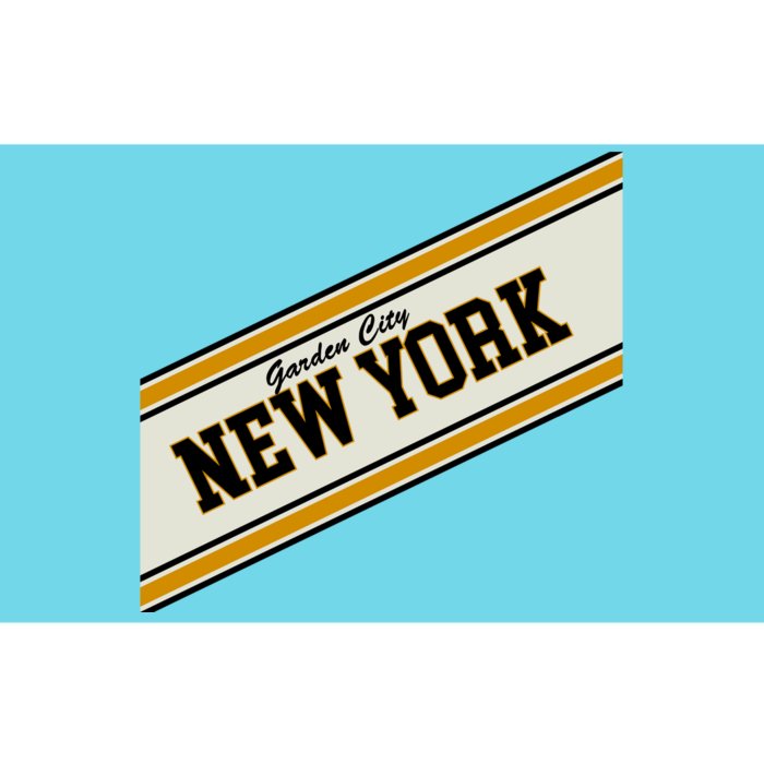 Garden City New York Varsity Logo Bumper Sticker