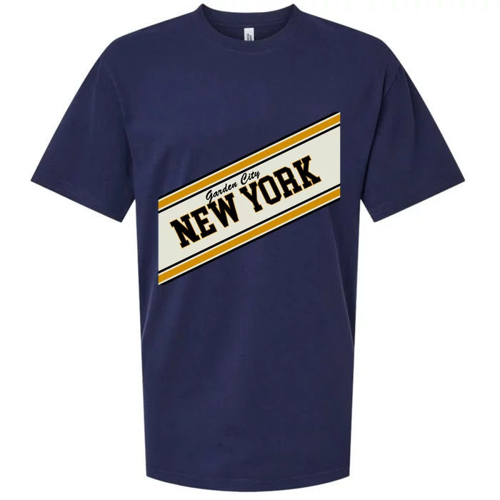 Garden City New York Varsity Logo Sueded Cloud Jersey T-Shirt