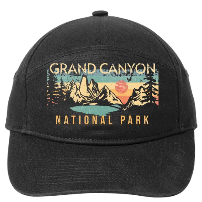 Grand Canyon National Park 7-Panel Snapback Hat