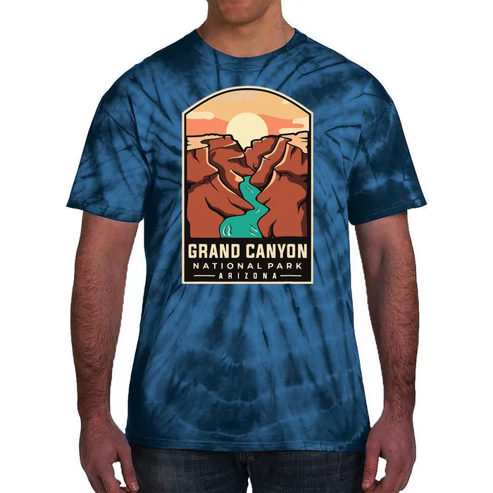 Grand Canyon National Park Throwback Design Classic Tie-Dye T-Shirt