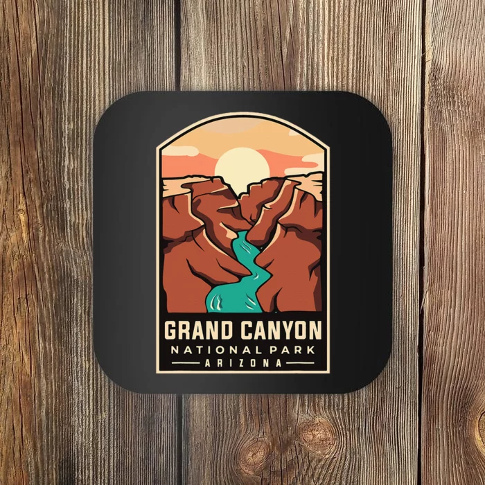 Grand Canyon National Park Throwback Design Classic Coaster