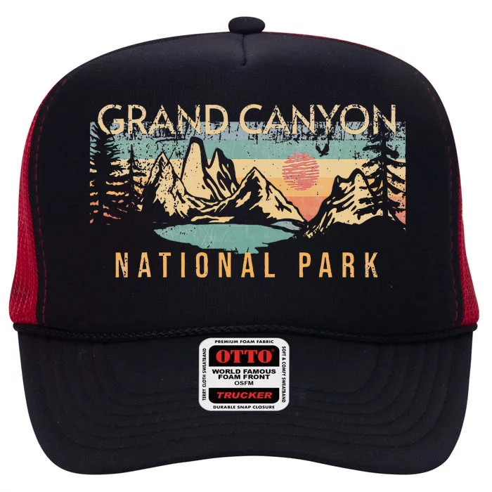 Grand Canyon National Park High Crown Mesh Trucker Hat