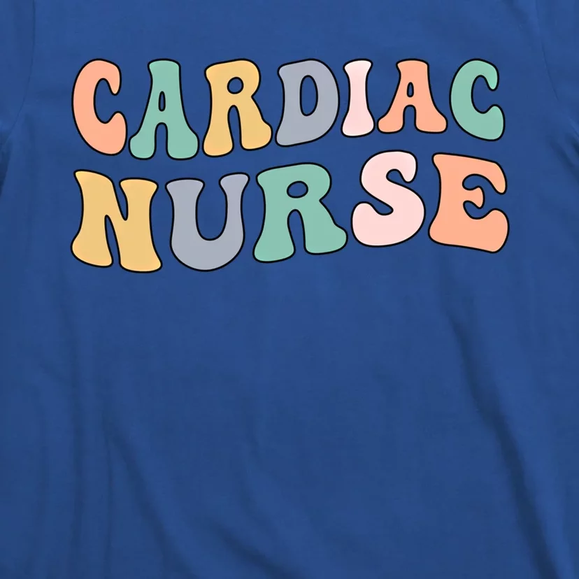 Groovy Cardiac Nurse Cardiac Nursing Gift T-Shirt