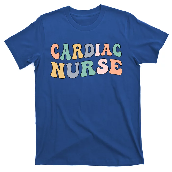 Groovy Cardiac Nurse Cardiac Nursing Gift T-Shirt