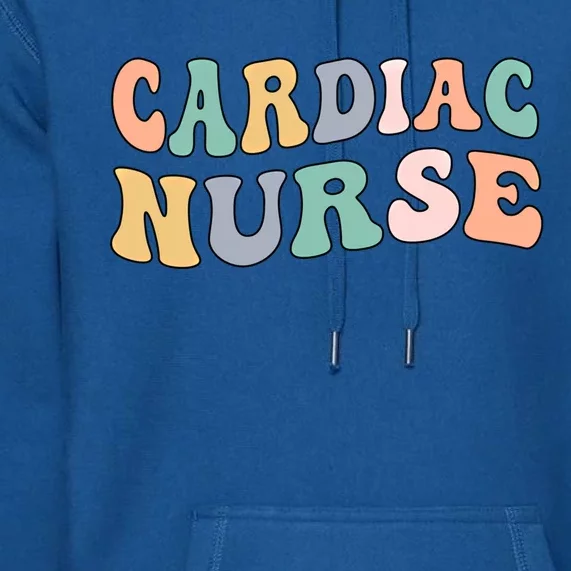 Groovy Cardiac Nurse Cardiac Nursing Gift Premium Hoodie