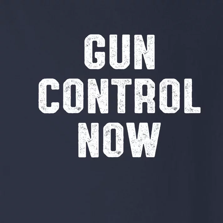 Gun Control Now Toddler Long Sleeve Shirt