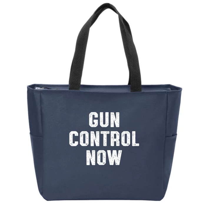 Gun Control Now Zip Tote Bag