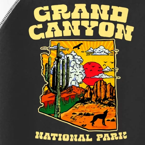 Grand Canyon National Park Arizona Travel Lover Camping Toddler Fine Jersey T-Shirt