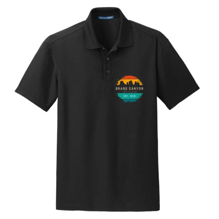 Grand Canyon National Park Dry Zone Grid Performance Polo