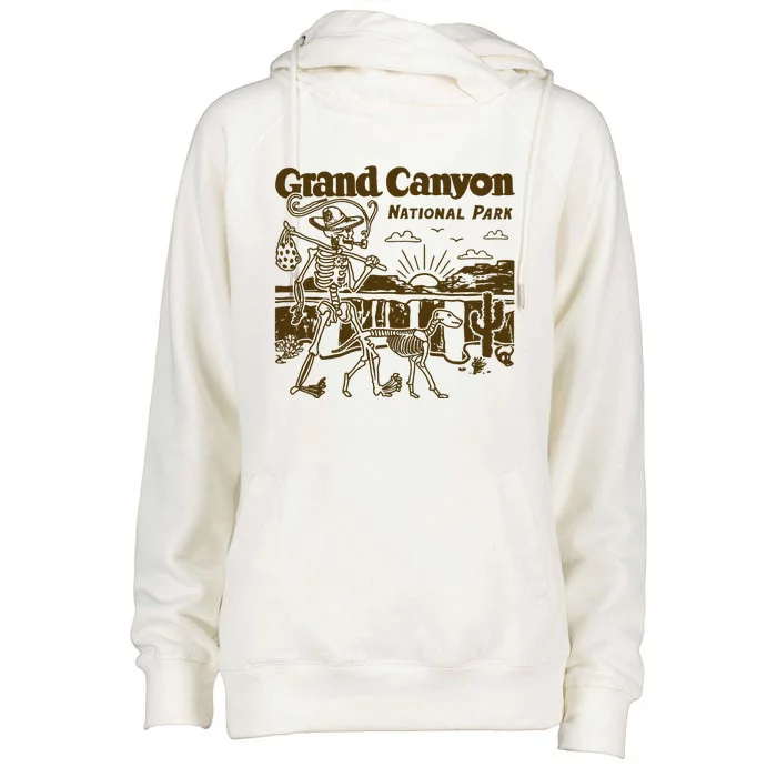 Grand Canyon National Park Monument Valley Funny Camping Womens Funnel Neck Pullover Hood