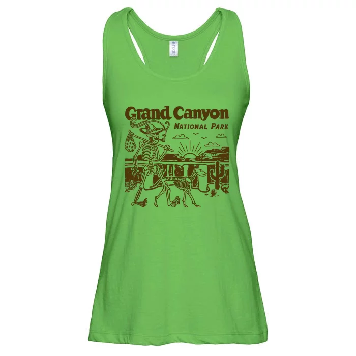 Grand Canyon National Park Monument Valley Funny Camping Ladies Essential Flowy Tank