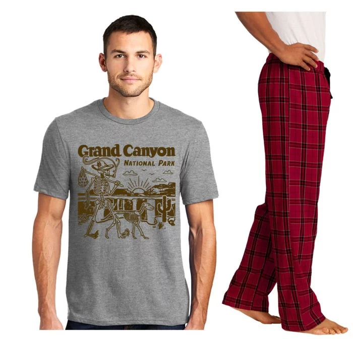 Grand Canyon National Park Monument Valley Funny Camping Pajama Set