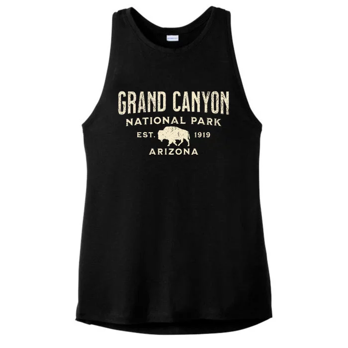 Grand Canyon National Park Ladies Tri-Blend Wicking Tank