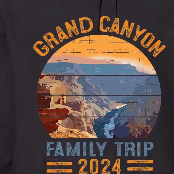 Grand Canyon National Park Arizona Vacation Trip Hiking Premium Hoodie