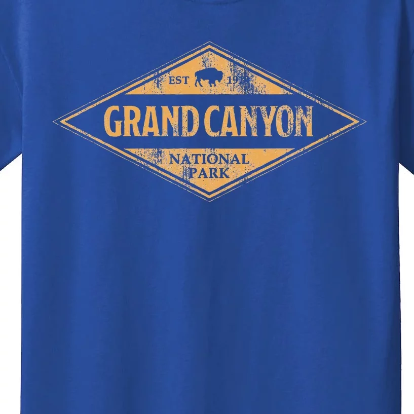 Grand Canyon National Park Bison Hiking Kids T-Shirt