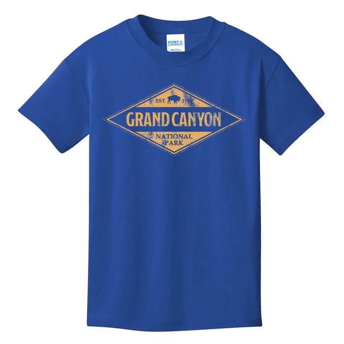 Grand Canyon National Park Bison Hiking Kids T-Shirt