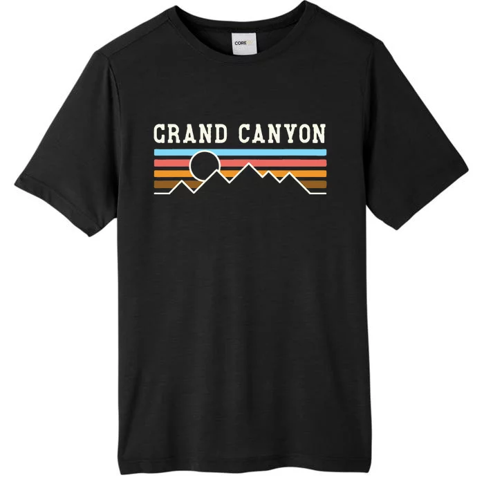 Grand Canyon National Park Retro Camping Hiking ChromaSoft Performance T-Shirt