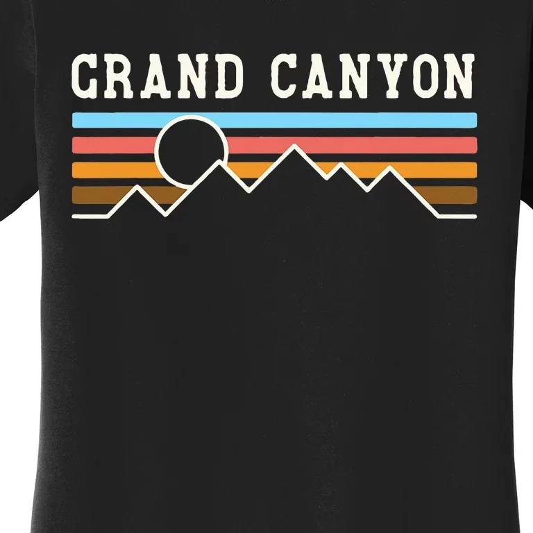 Grand Canyon National Park Retro Camping Hiking Women's T-Shirt