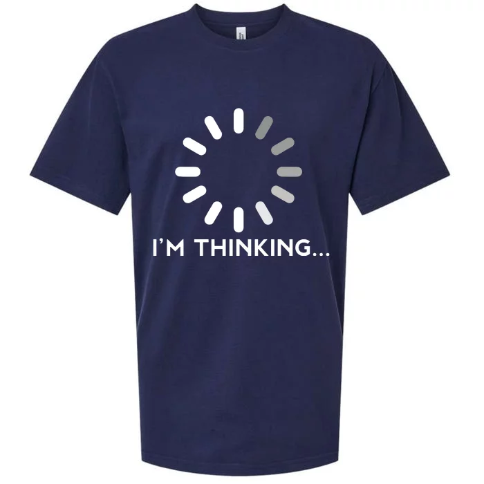 Gaming Computer Nerd Geek Thinking Gamer Sueded Cloud Jersey T-Shirt