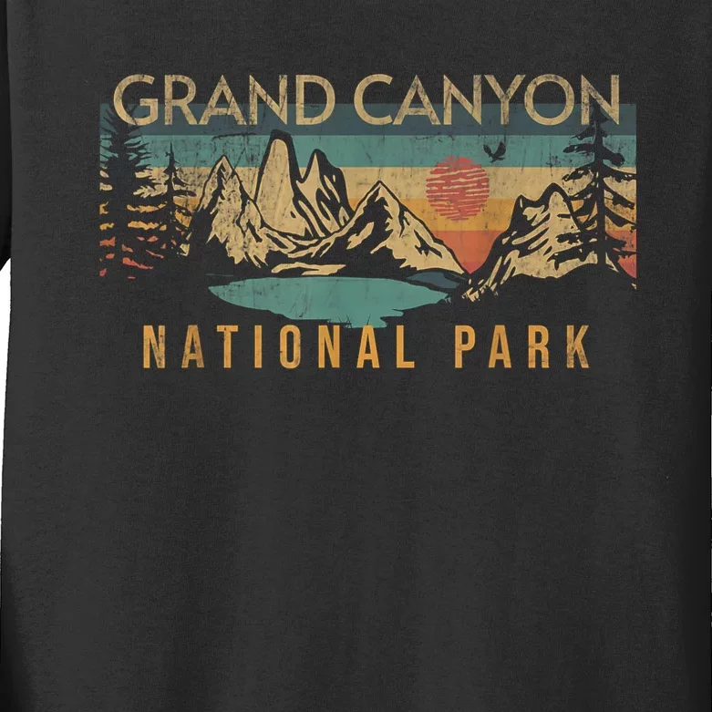 Grand Canyon National Park Kids Long Sleeve Shirt