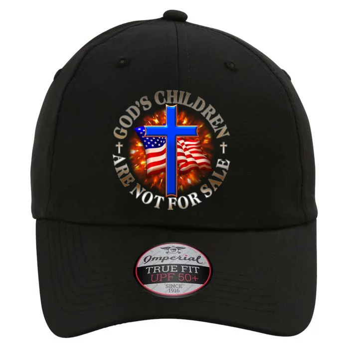 Gods Children Not Are For Sale American USA Flag The Original Performance Cap