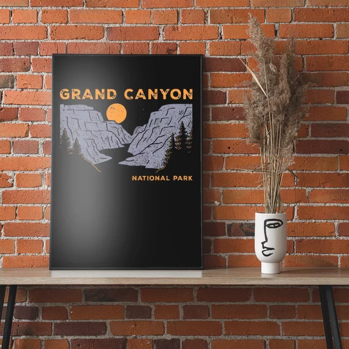 Grand Canyon National Park Arizona Vintage Poster