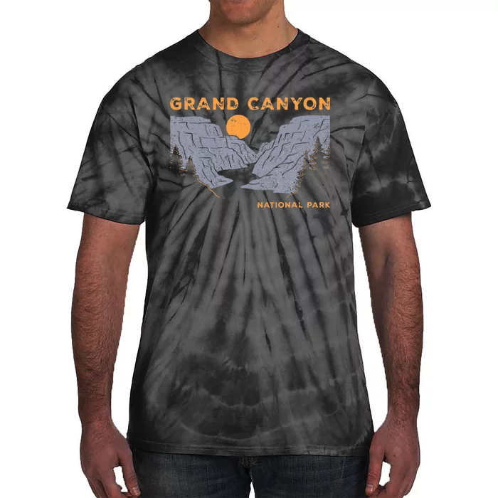 Grand Canyon National Park Arizona Vintage Tie-Dye T-Shirt