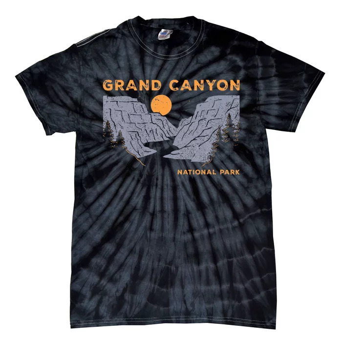 Grand Canyon National Park Arizona Vintage Tie-Dye T-Shirt